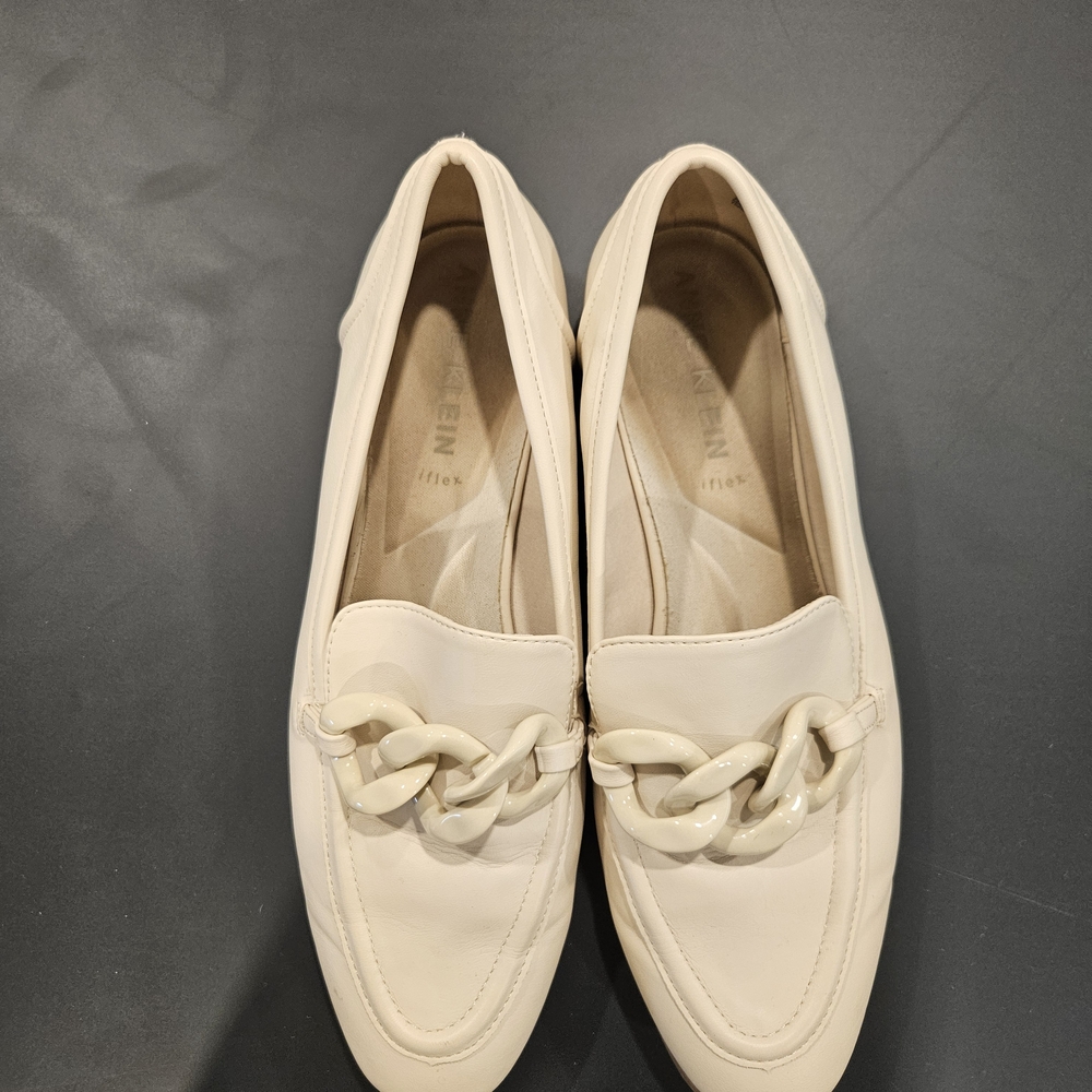 Anne Klein Cream Loafers for Women